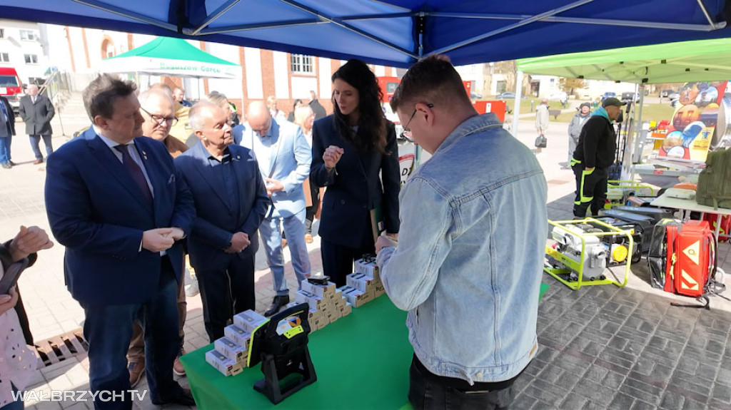Prezentacja sprzętu z Programu Ochrony Ludności