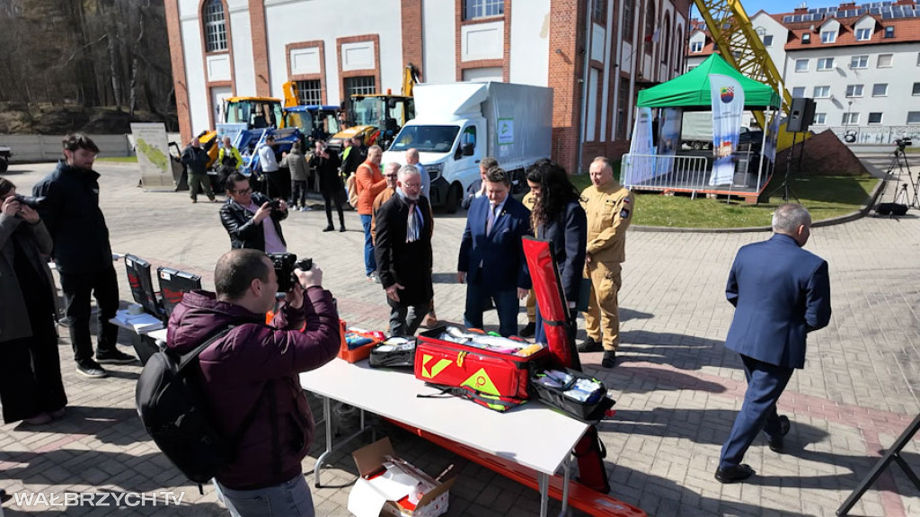 Prezentacja sprzętu z Programu Ochrony Ludności