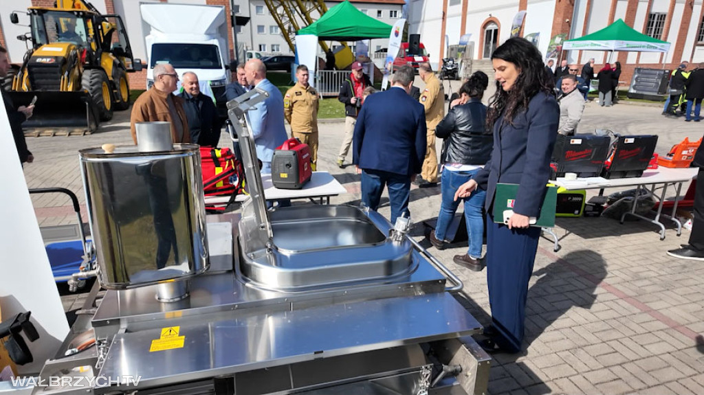 Prezentacja sprzętu z Programu Ochrony Ludności