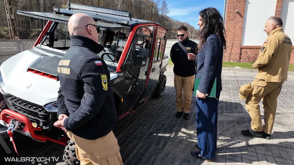 Prezentacja sprzętu z Programu Ochrony Ludności