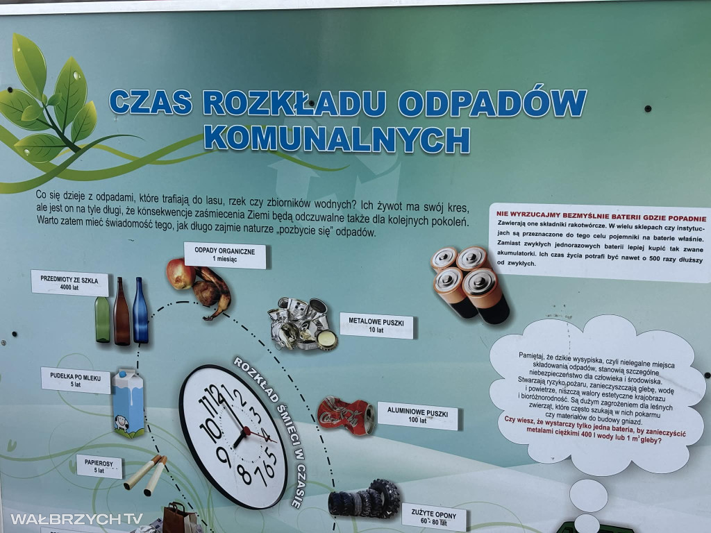 Wałbrzyszanie sprzątali i uczyli się ekologii