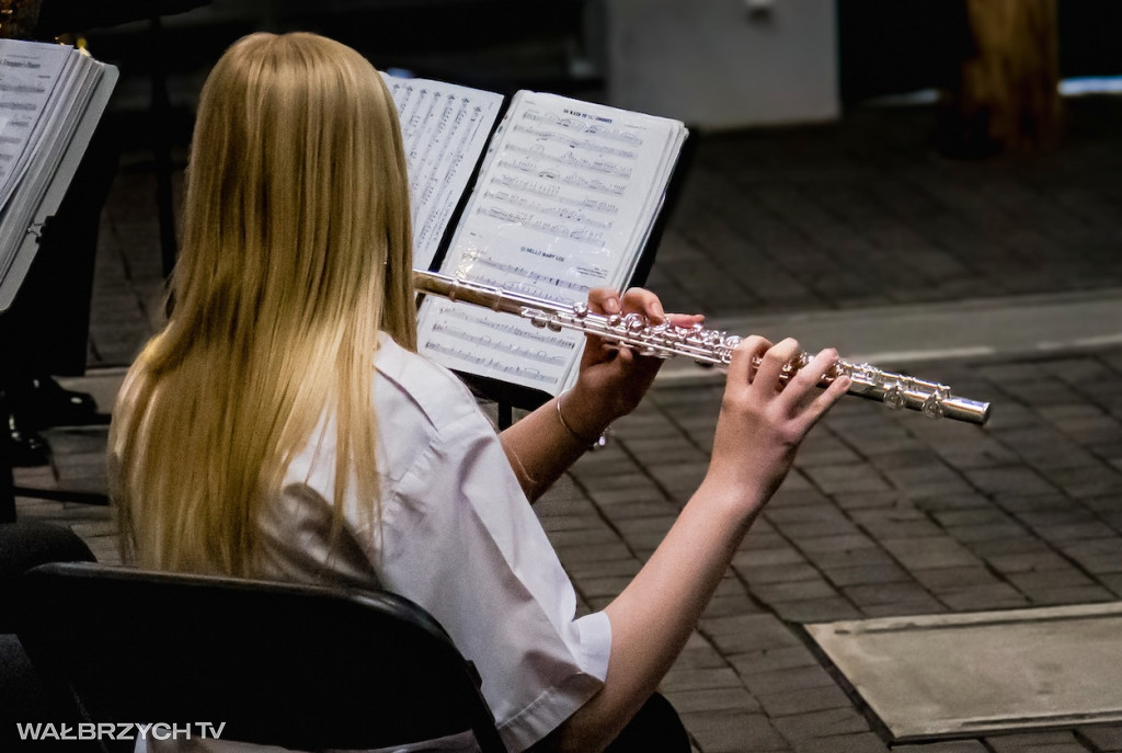 Orkiestra Dęta zagrała w Starej Kopalni