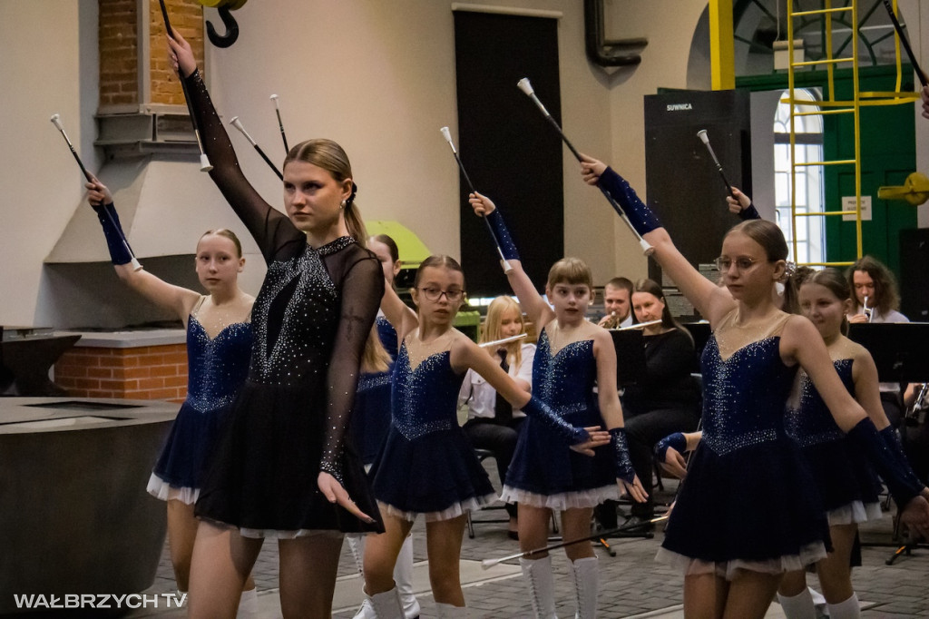 Orkiestra Dęta zagrała w Starej Kopalni