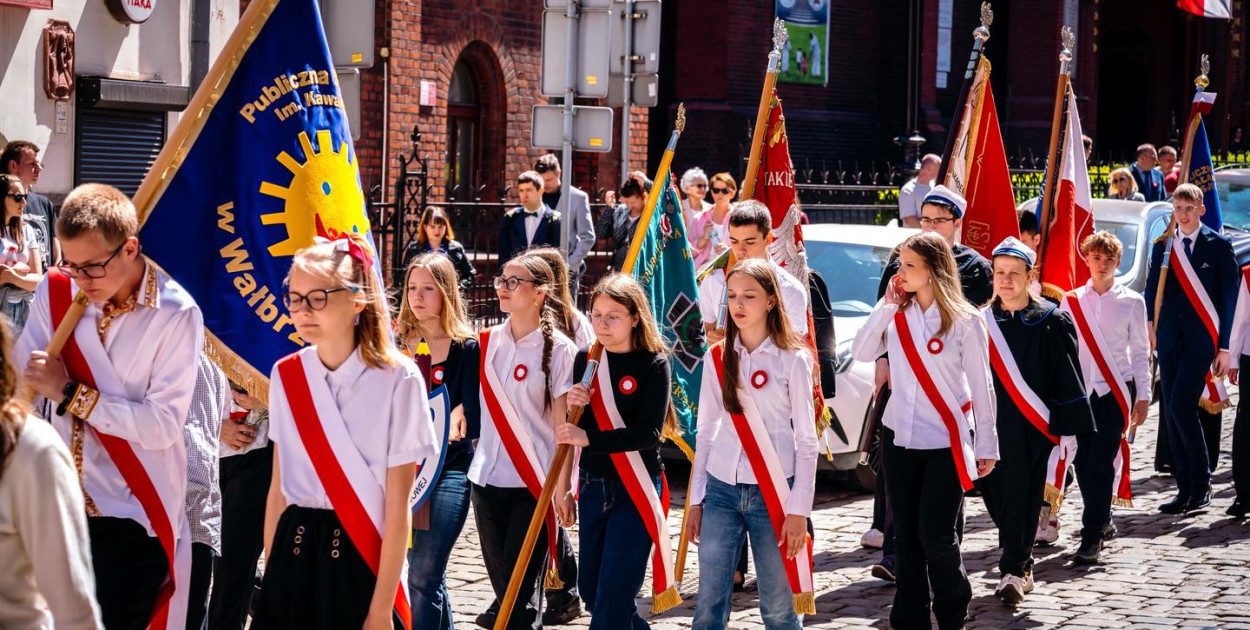 Wałbrzych uczcił 235. rocznicę Konstytucji 3 Maja