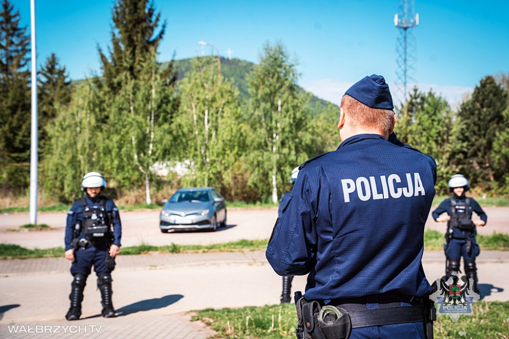 Trenowali m.in jak rozdzielić kibiców