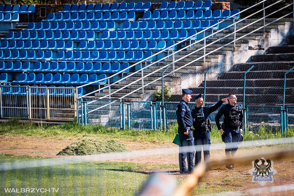 Trenowali m.in jak rozdzielić kibiców