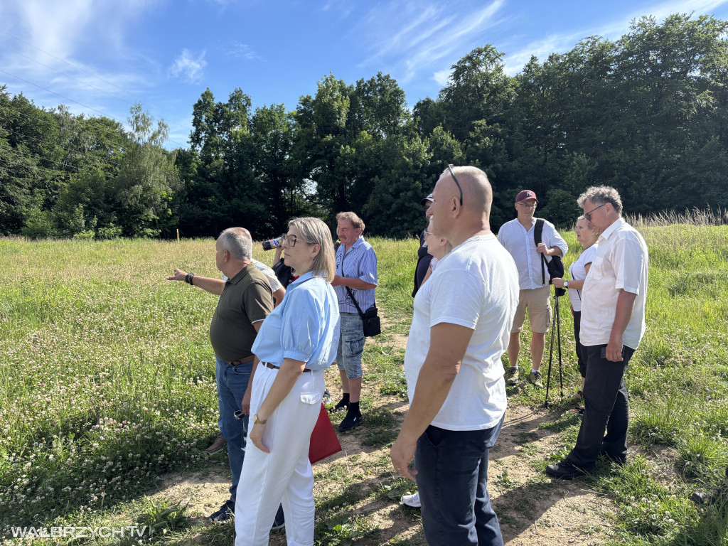 Spacer z burmistrzem Szczawna-Zdroju