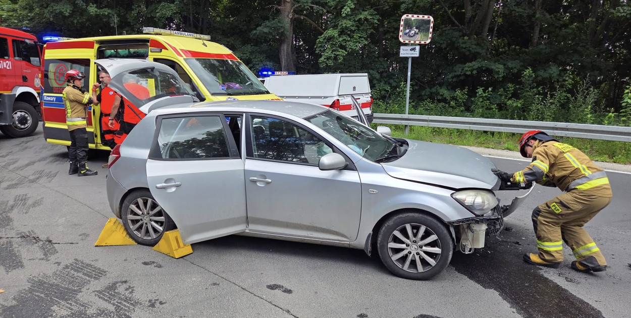 użyczone (mł. kpt M. Malik KPPSP w Kamiennej Górze)