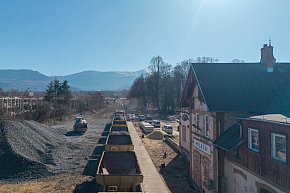 Pierwszy pociąg od 25 lat dojechał do Karpacza-124