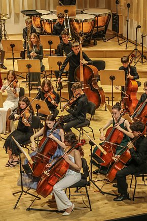 Koncert uczniów z Zespołu Szkół Muzycznych-449