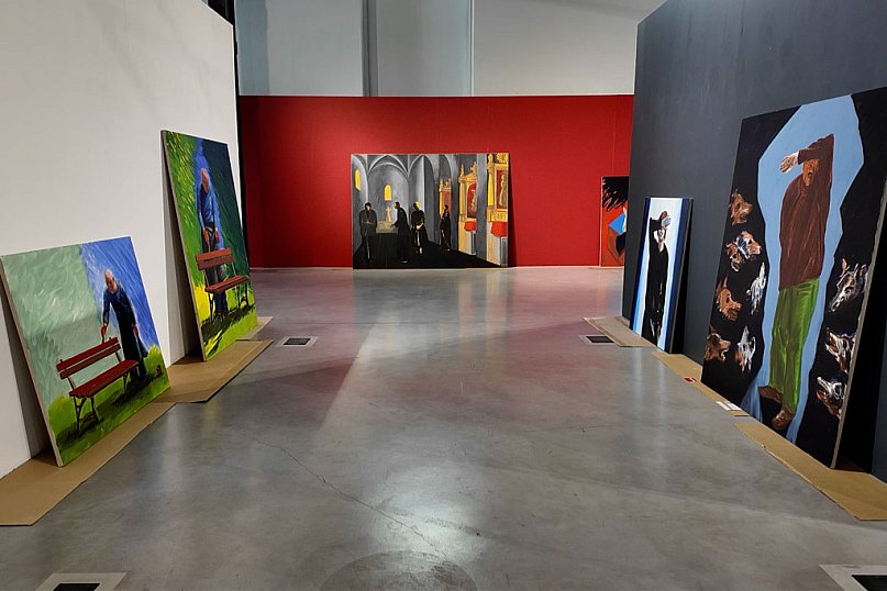 Zapowiedź wernisażu Jarosława Modzelewskiego