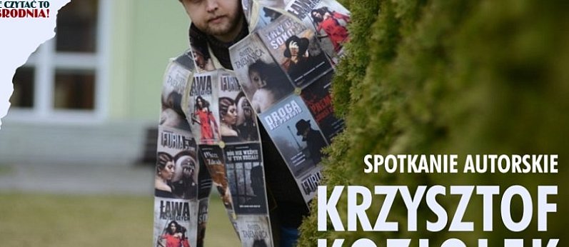 Spotkanie autorskie z Krzysztofem Koziołkiem