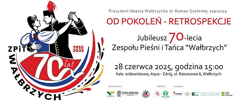 Jubileuszowy koncert Zespołu Pieśni i Tańca Wałbrzych