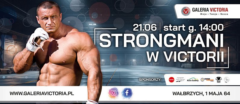 StrongMan w Galerii Victoria