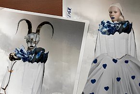 Pasterka i Kominiarczyk w muzealnym ogrodzie-17719