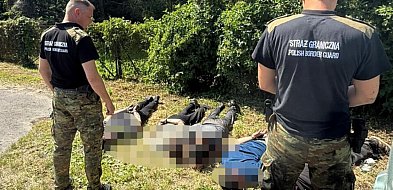 Rumun i przemycani migranci zatrzymani na A4-18144