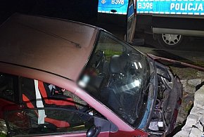 Pijani kierujący na drogach Wałbrzycha – jeden z nich wjechał do rowu-20074