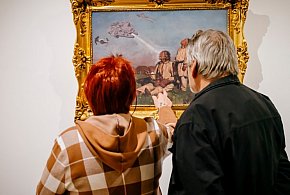Dzieła studentów ANS na wystawie w Zamku Książ-20361