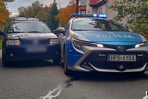 Pościg zakończony kolizją z radiowozem-20493