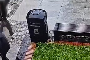 Brutalny atak na seniorkę pod okiem kamery (VIDEO)-20990