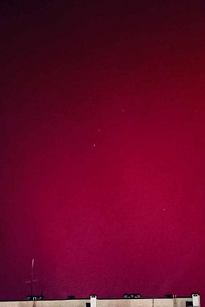 Zorza polarna nad Wałbrzychem-783