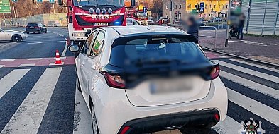 Kolizja na rondzie w Szczawnie-Zdroju-21999