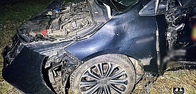 47-latek i dwóch pasażerów w szpitalu