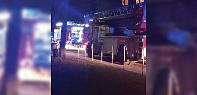 Pożar mieszkania na Piaskowej Górze