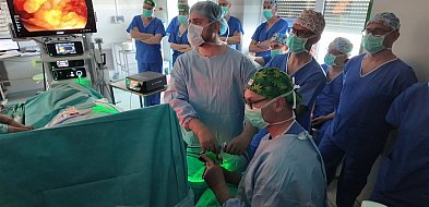 Poznawali nowatorskie techniki chirurgii onkologicznej