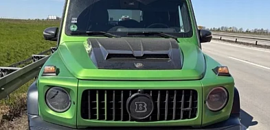 Kąty Wrocławskie: mercedes za milion i akcja jak z filmu na A4