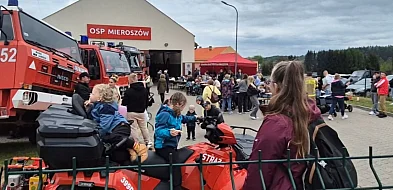 Piknik strażacki w Mieroszowie