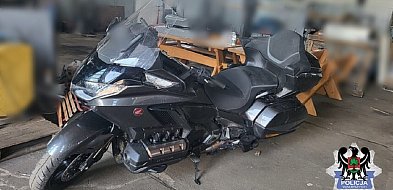 Ukradł motocykl wart 136 tys. zł