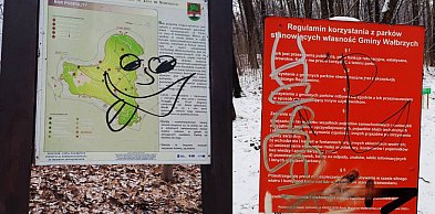 Kolejna dewastacja w wałbrzyskich parkach – wandale nie odpuszczają