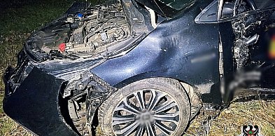 47-latek i dwóch pasażerów w szpitalu