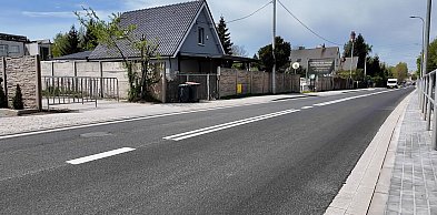Ulica Ogrodowa już po remoncie