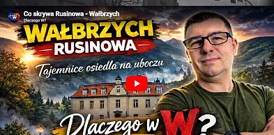 Wałbrzych - Rusinowa: Gdzie historia stoi cicho wśród drzew.