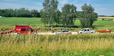 Tragedia w Komorowie. 64-latek utonął w zbiorniku wodnym