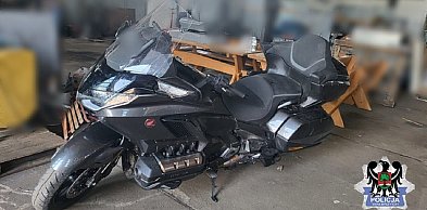 Ukradł motocykl wart 136 tys. zł