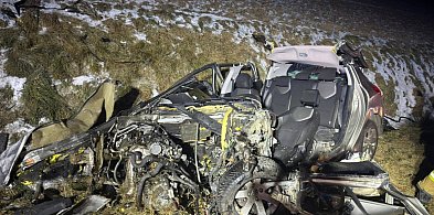 Jedna osoba nie żyje. Wypadek na trasie Strzegom-Świdnica-22495