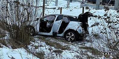 ''Skosił'' dwie latarnie w Szczawnie-Zdroju-22597