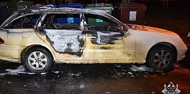 38-latek zatrzymany za podpalenie samochodu na Nowym Mieście