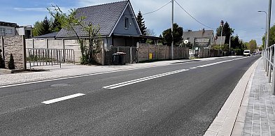 Ulica Ogrodowa już po remoncie