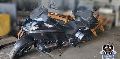 Ukradł motocykl wart 136 tys. zł
