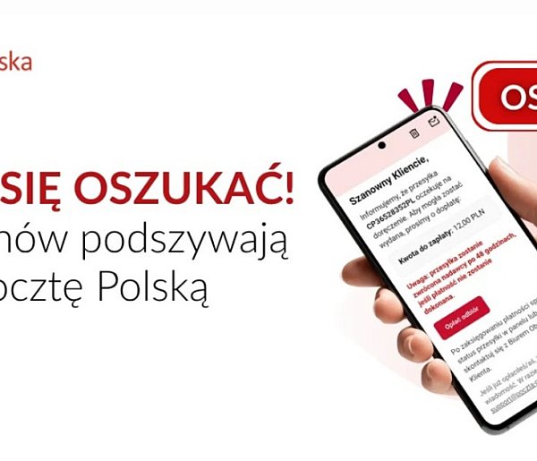 Nie daj się oszukać! Oszuści znów podszywają się pod Pocztę Polską-20281