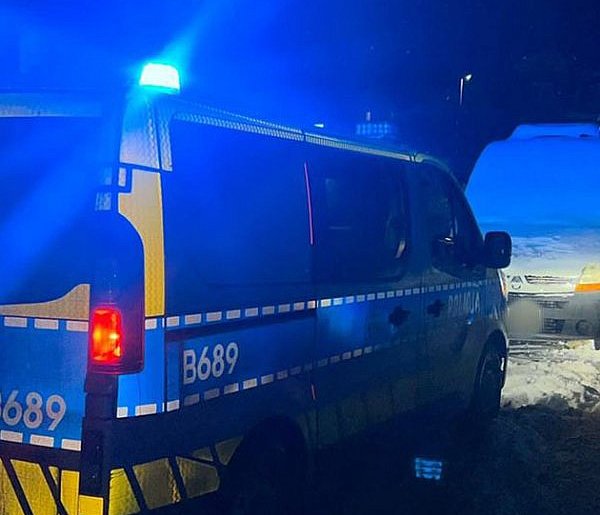 Spanikował na widok policjantów i doprowadził do kolizji-22459
