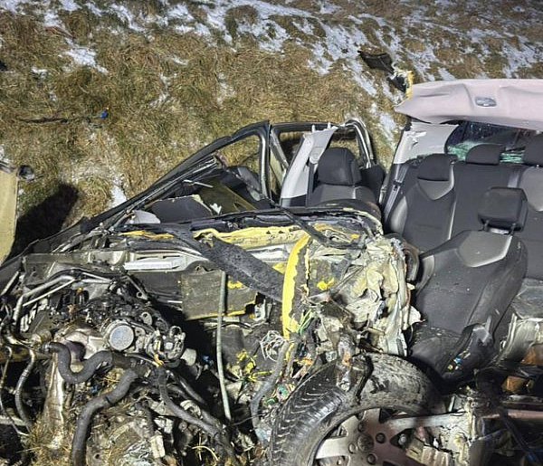 Jedna osoba nie żyje. Wypadek na trasie Strzegom-Świdnica-22495