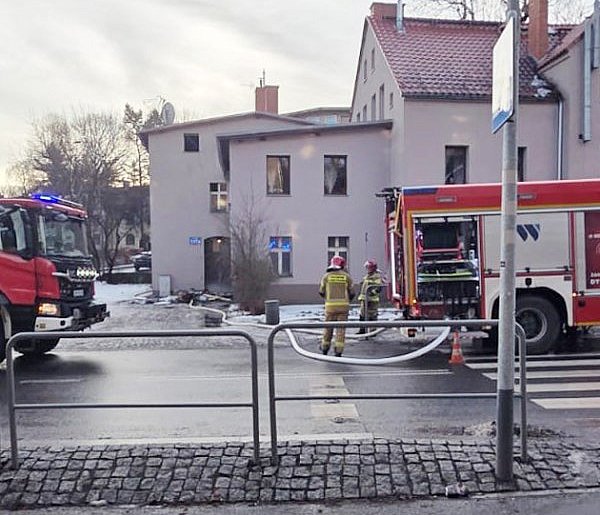 Pożar w mieszkaniu przy ul. 1 Maja-22669