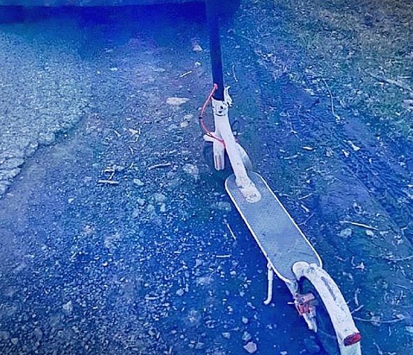 69-latek pod wpływem alkoholu jechał na hulajnodze