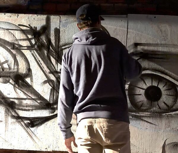 Legenda wałbrzyskiego graffiti odsłania kulisy swojej pasji