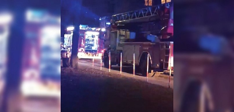 Pożar mieszkania na Piaskowej Górze